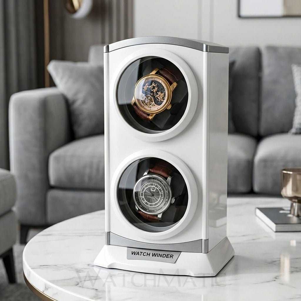 WATCHMATIC Aeris Double Watch Winders 14:350850White Light - WatchMatic