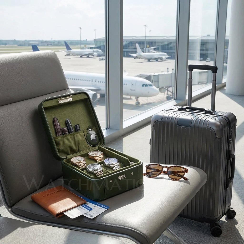 WatchMatic Kamier Travel Watch Case - WatchMatic