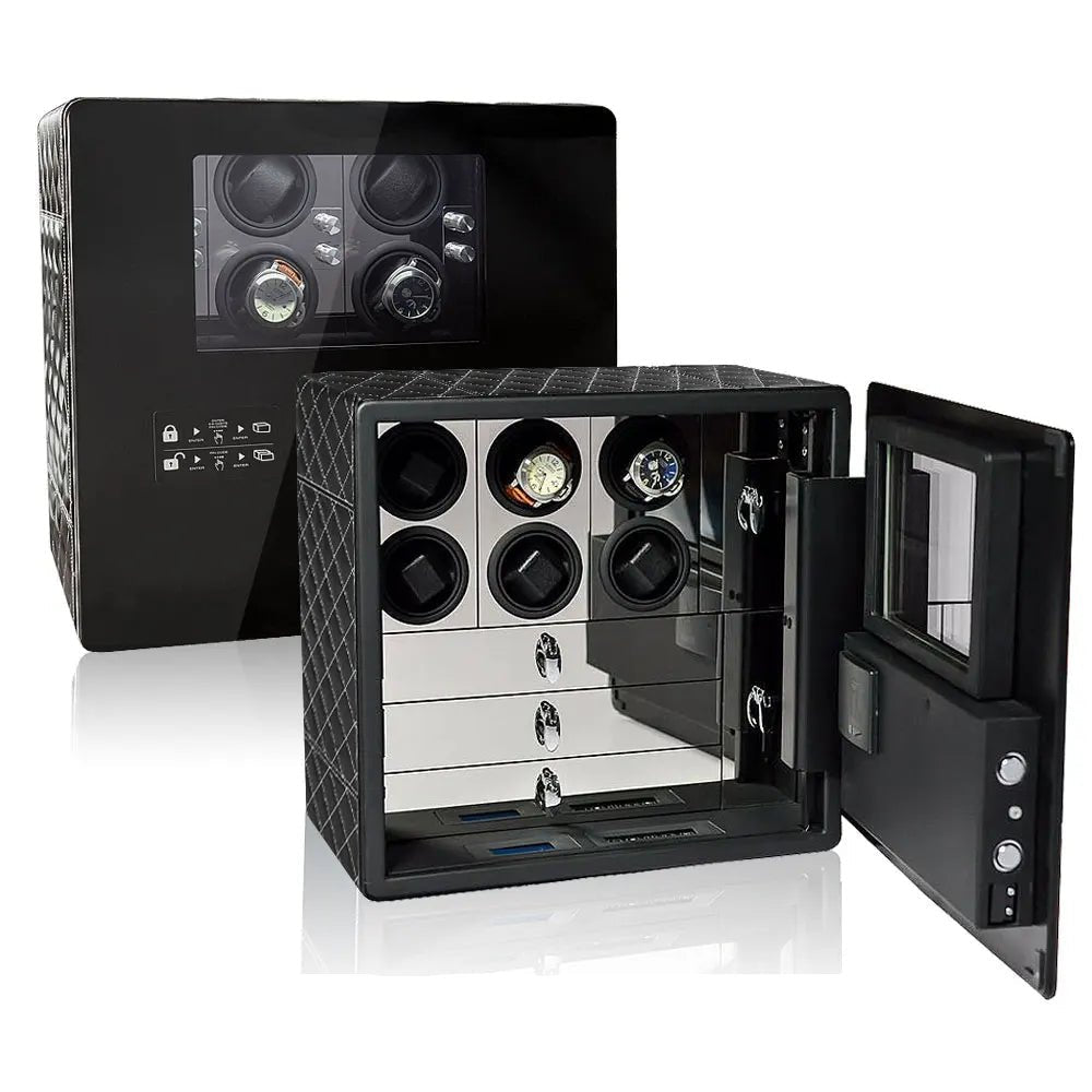 WatchMatic Kovra Vault Series 6 - Watch Winder Safe Box - WatchMatic